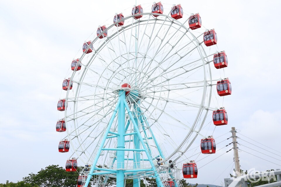 ▲지난해 6월 개장한 사천아이. 높이 72m의 사천아이는 최대 96명이 탑승할 수 있는 회전 대관람차다.(다바뉴스 DB)