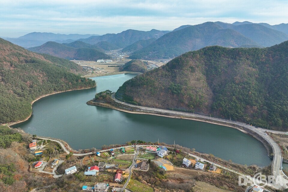 ▲봉성저수지.(함안군 제공)