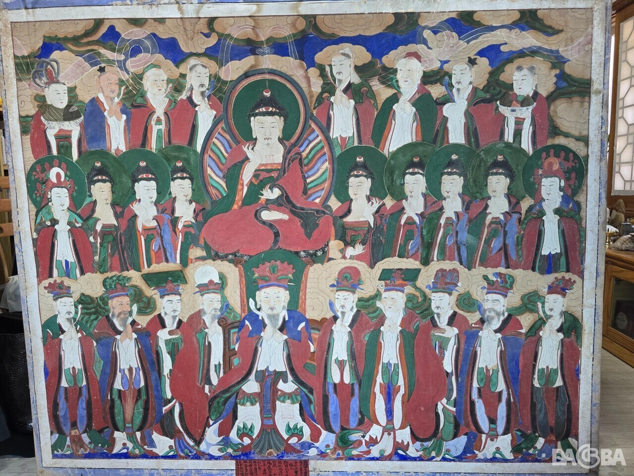 ▲산청 정취암 치성광여래회도.(경남도 제공)