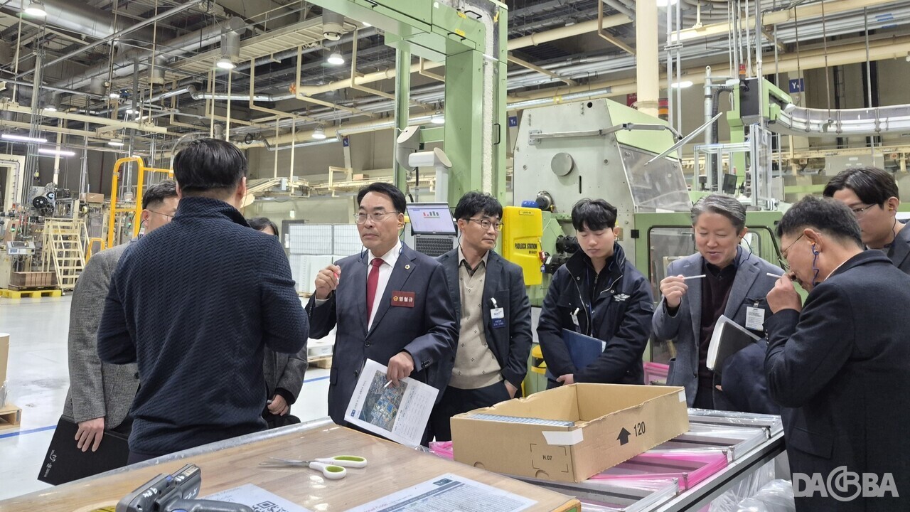 ▲악취 민원 사업장 현장점검.(임철규 의원 제공)