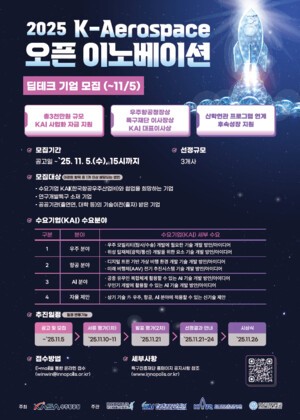 ‘우주·항공·AI’ 딥테크 기업 육성 본격화