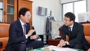 국회 찾은 경남지사, 내년도 국비 확보 총력